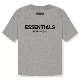 Fear Of God Essentials Dark Oatmeal Short Sleeve 2022 T-Shirt