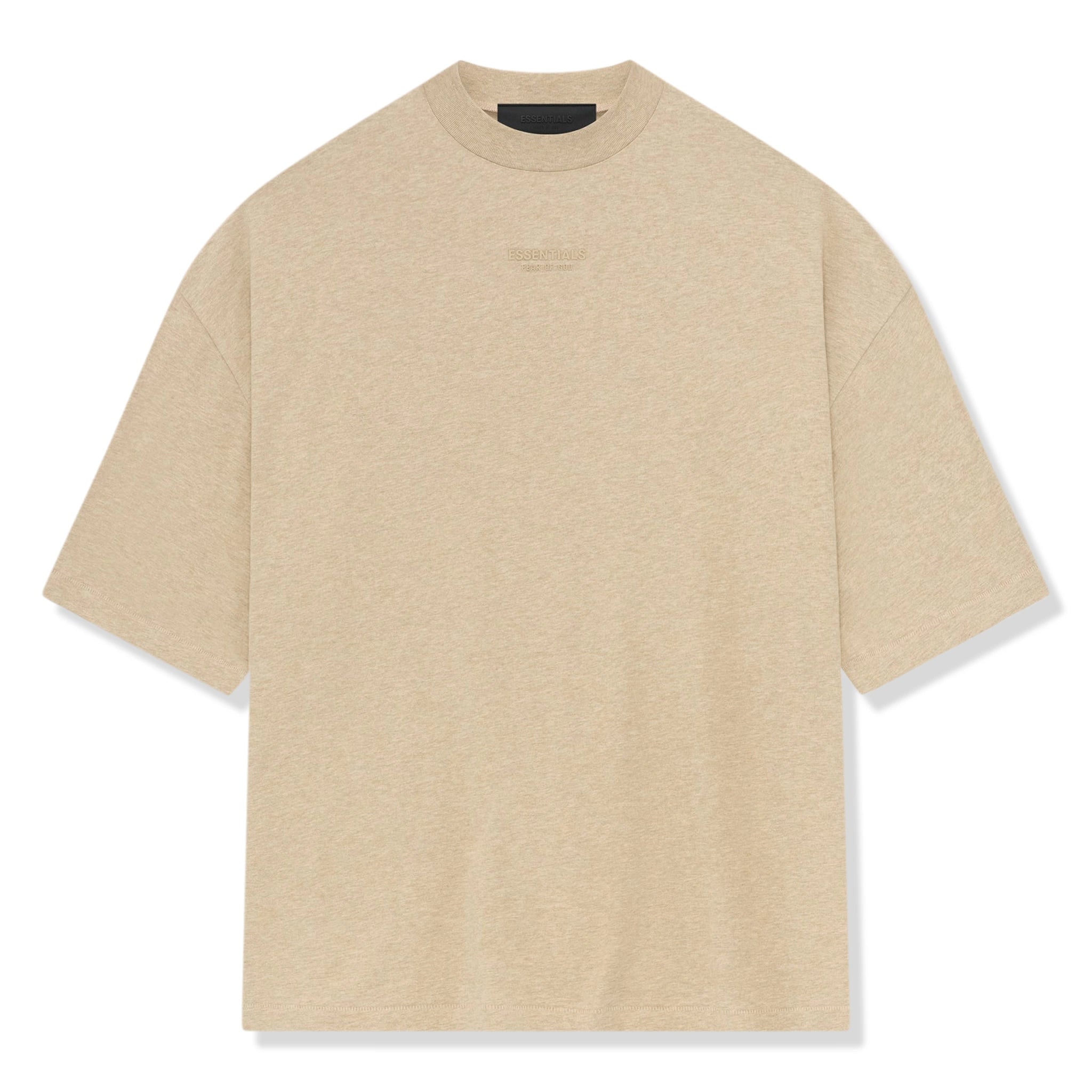 Fear Of God Essentials Gold Heather T Shirt (FW23) - Shop Now