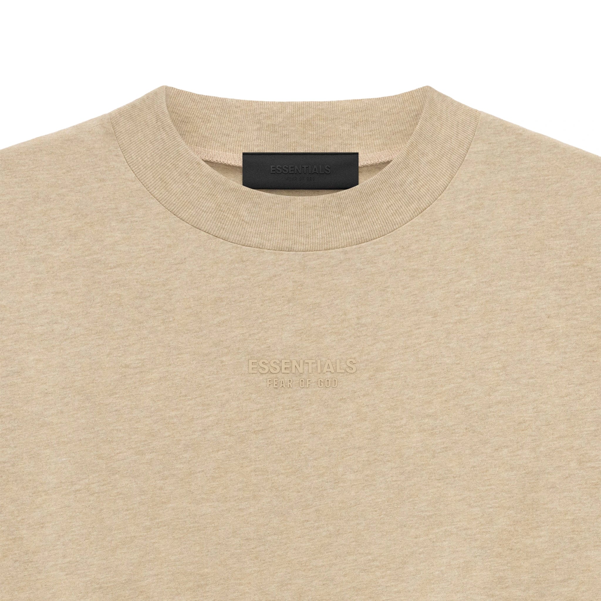 Fear Of God Essentials Gold Heather T Shirt (FW23) - Shop Now