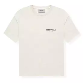 Fear Of God Essentials Light Heather Oatmeal T Shirt