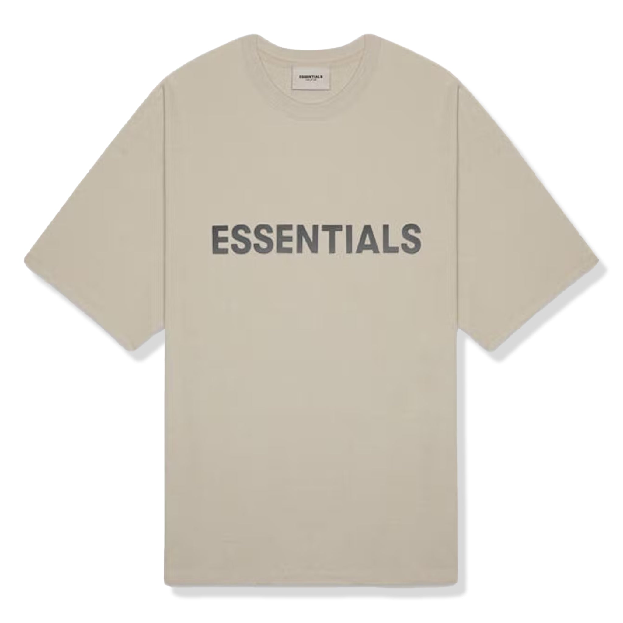 Fear Of God Essentials Olive Khaki T Shirt- Buy Online