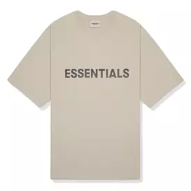 Fear Of God Essentials Olive Khaki T Shirt- Buy Online