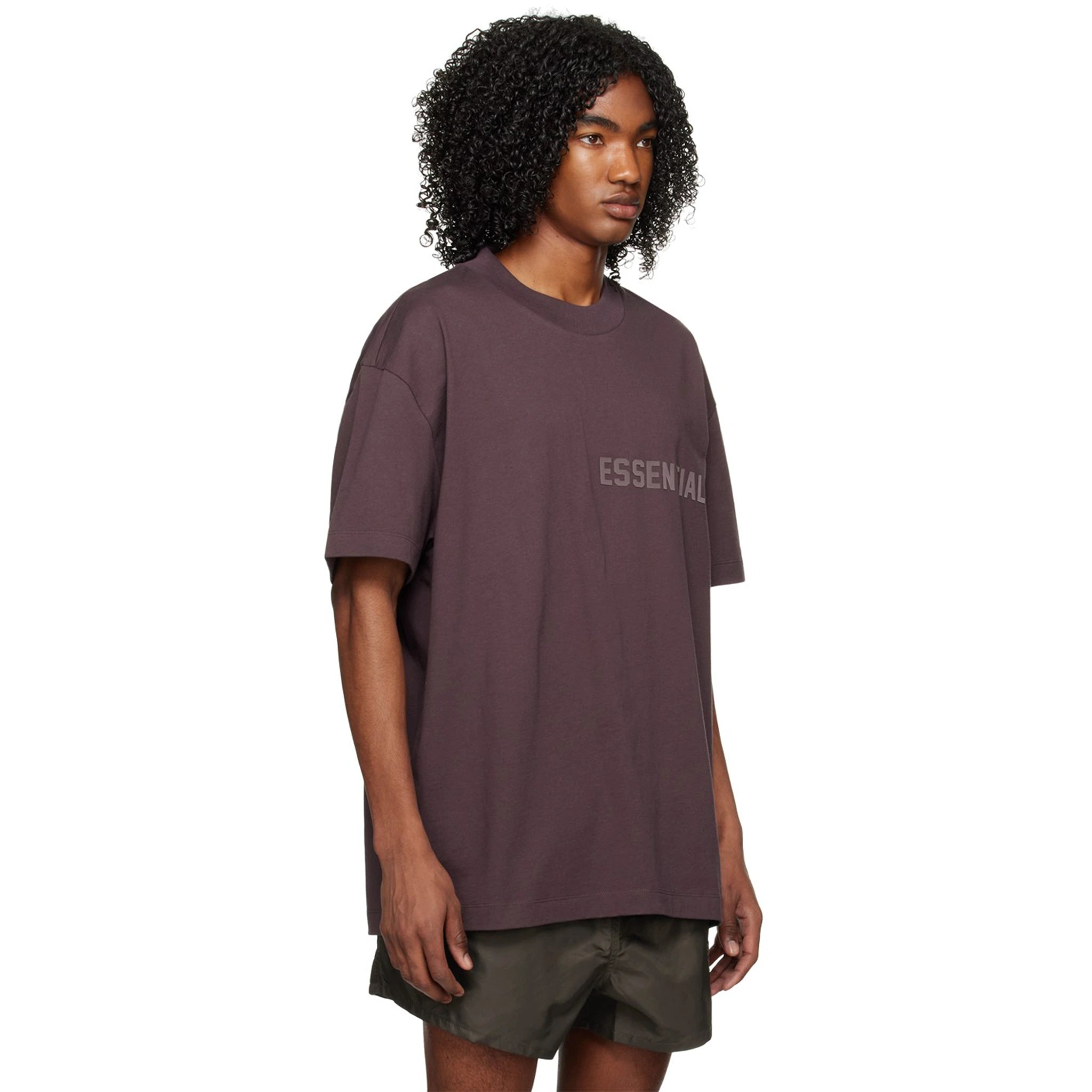 Fear of God Essentials Plum T Shirt - SS23 Collection