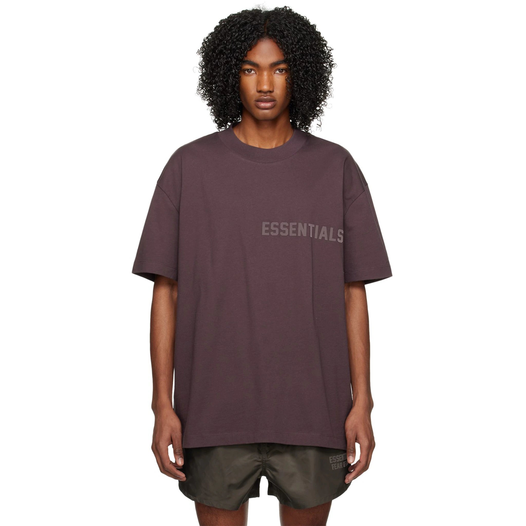 Fear of God Essentials Plum T Shirt - SS23 Collection