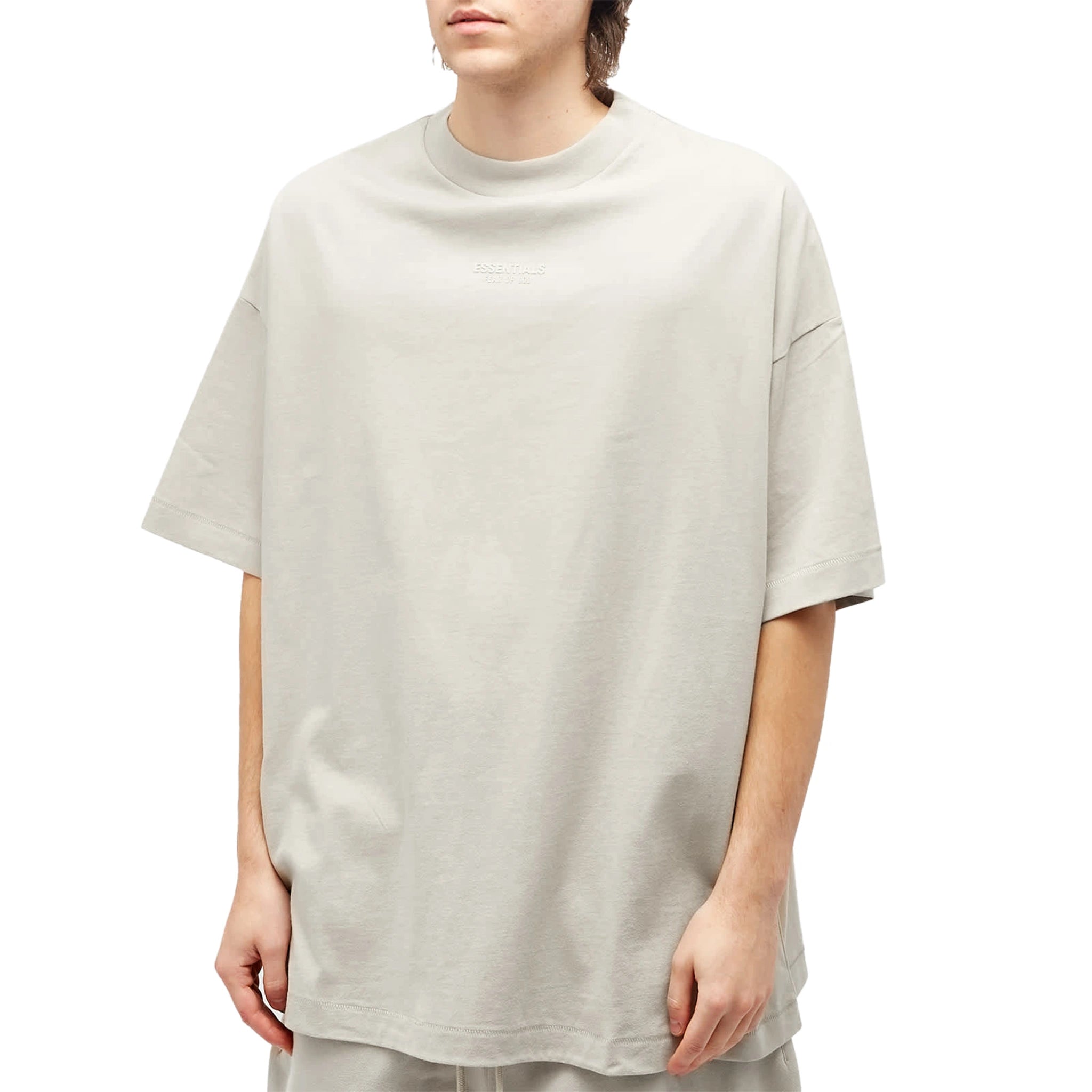 Fear Of God Essentials Silver Cloud T Shirt - FW23