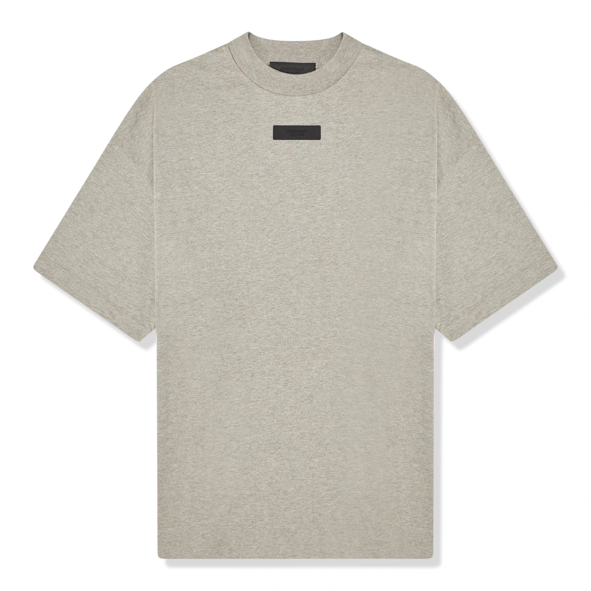 Fear of God Essentials T Shirt Dark Heather Oatmeal FW23