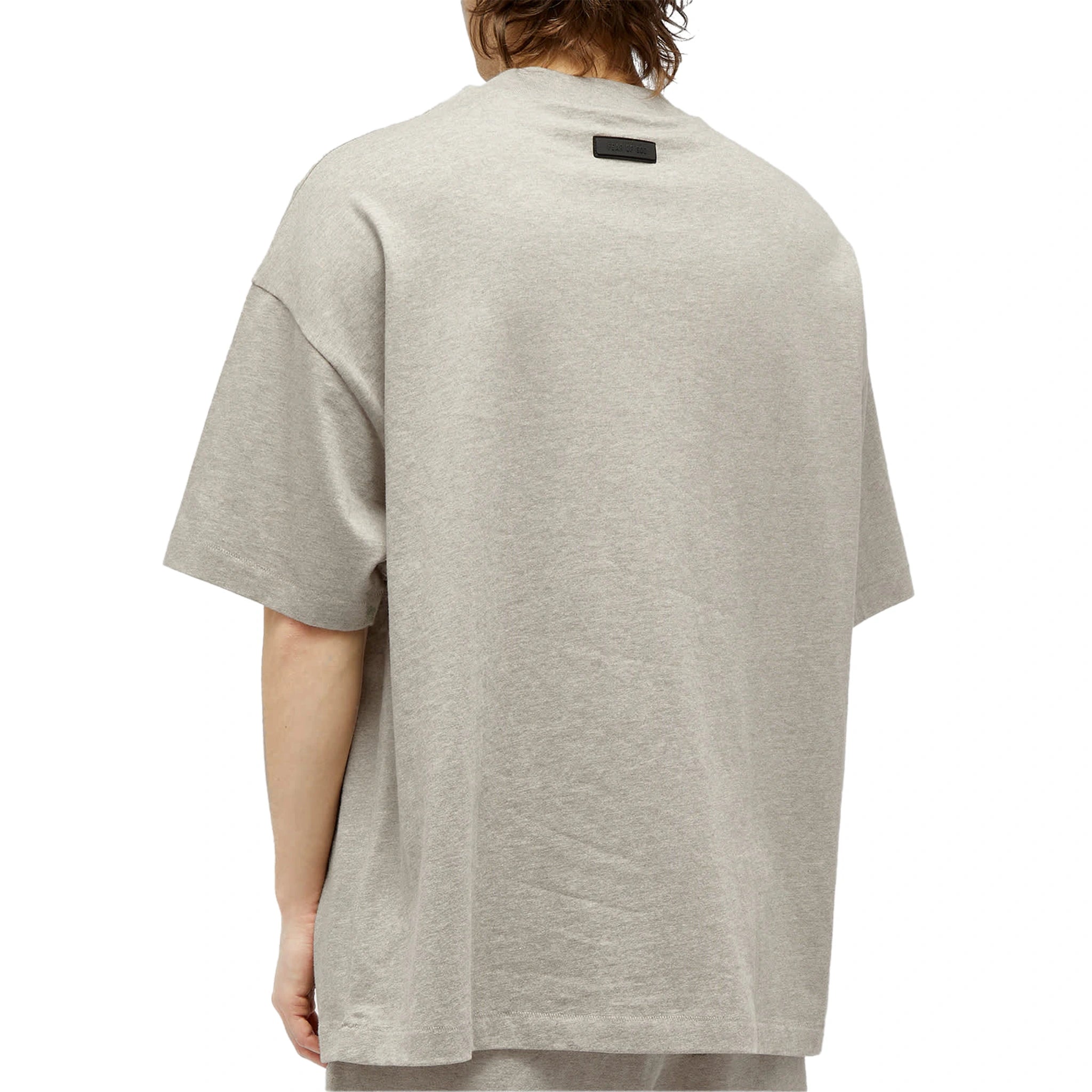 Fear of God Essentials T Shirt Dark Heather Oatmeal FW23