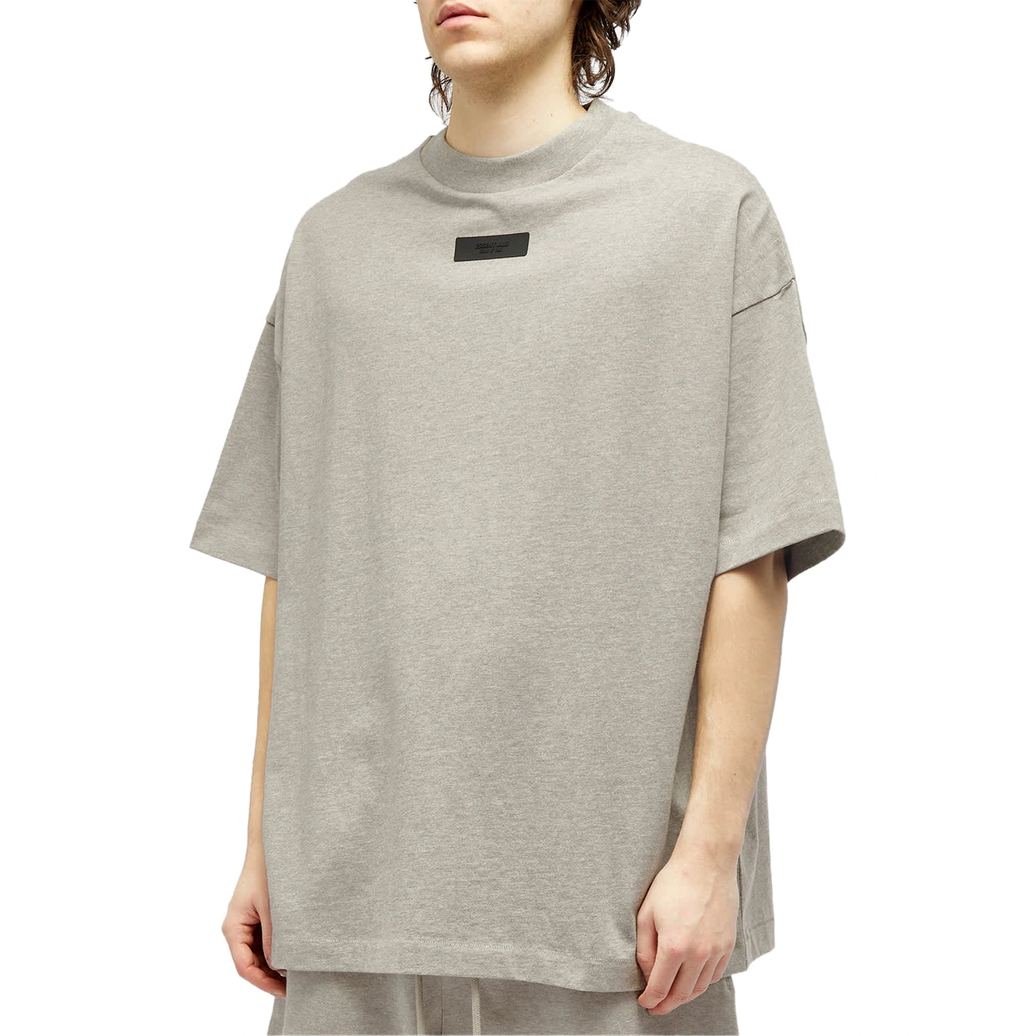 Fear of God Essentials T Shirt Dark Heather Oatmeal FW23