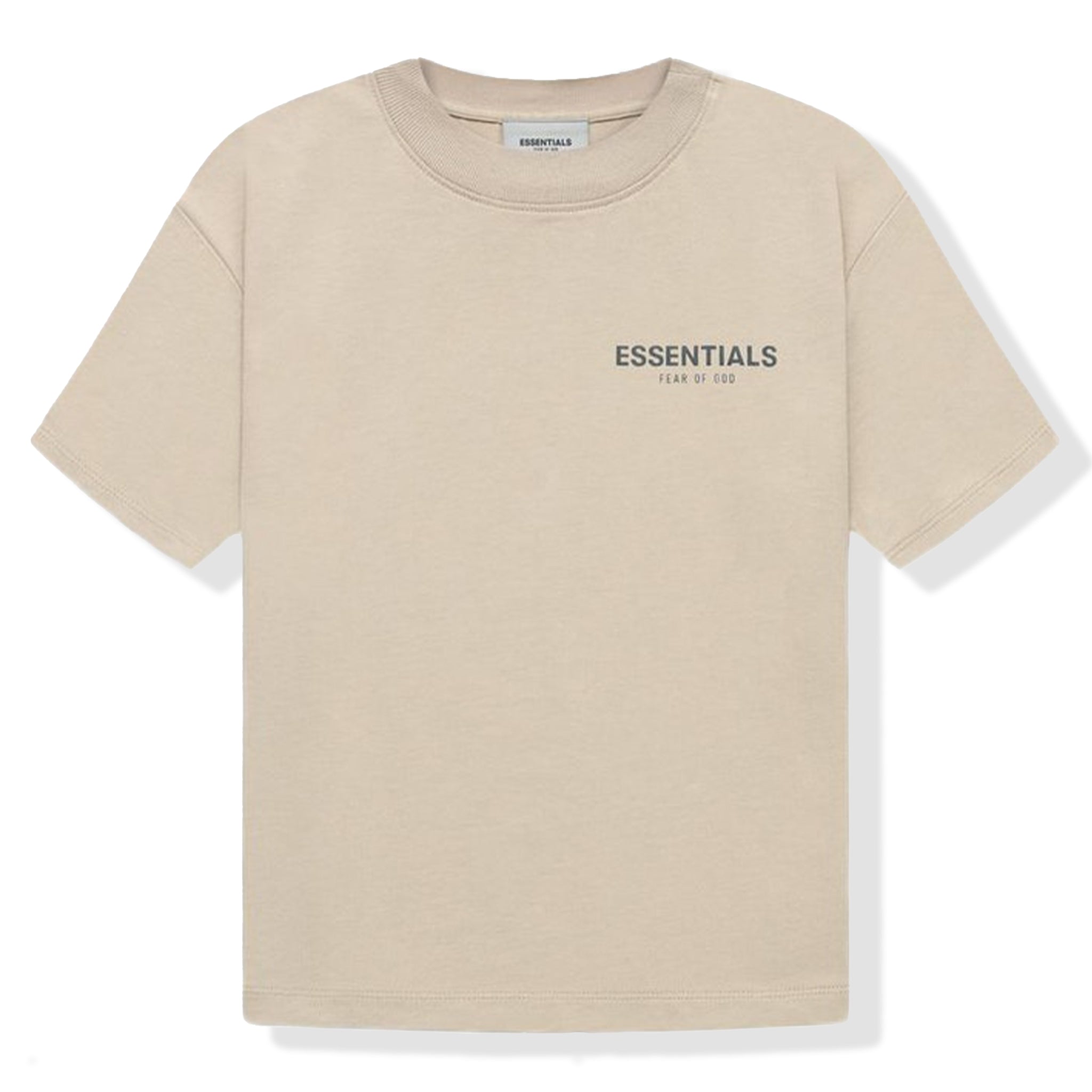 Fear Of God Essentials Tan T Shirt Collection String Core.