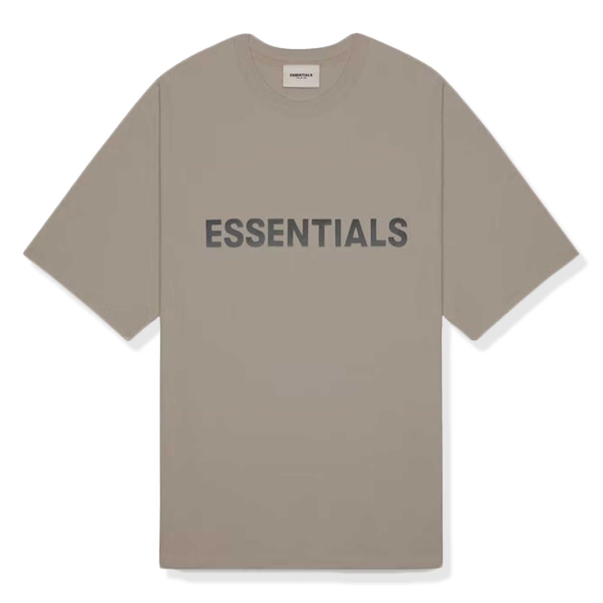 Fear Of God Taupe T-Shirt - Essential Fashion for Fearless Style