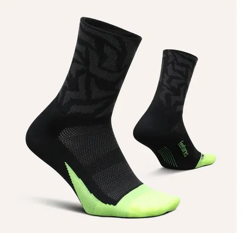 Feetures Elite Ultra Light Cushion Mini Crew Running Sock