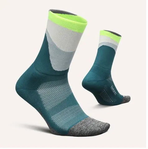 Feetures Elite Ultra Light Cushion Mini Crew Running Sock