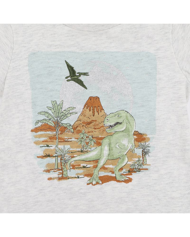 Fox and Finch Moonrise T-Rex LS Tee