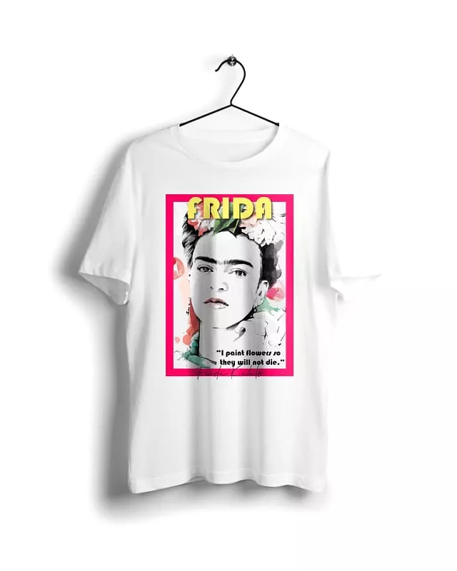 Frida Kahlo T-shirt - White Graphic Tee - Shop Now