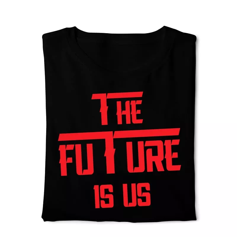 Future - Digital Graphics T-shirt Black