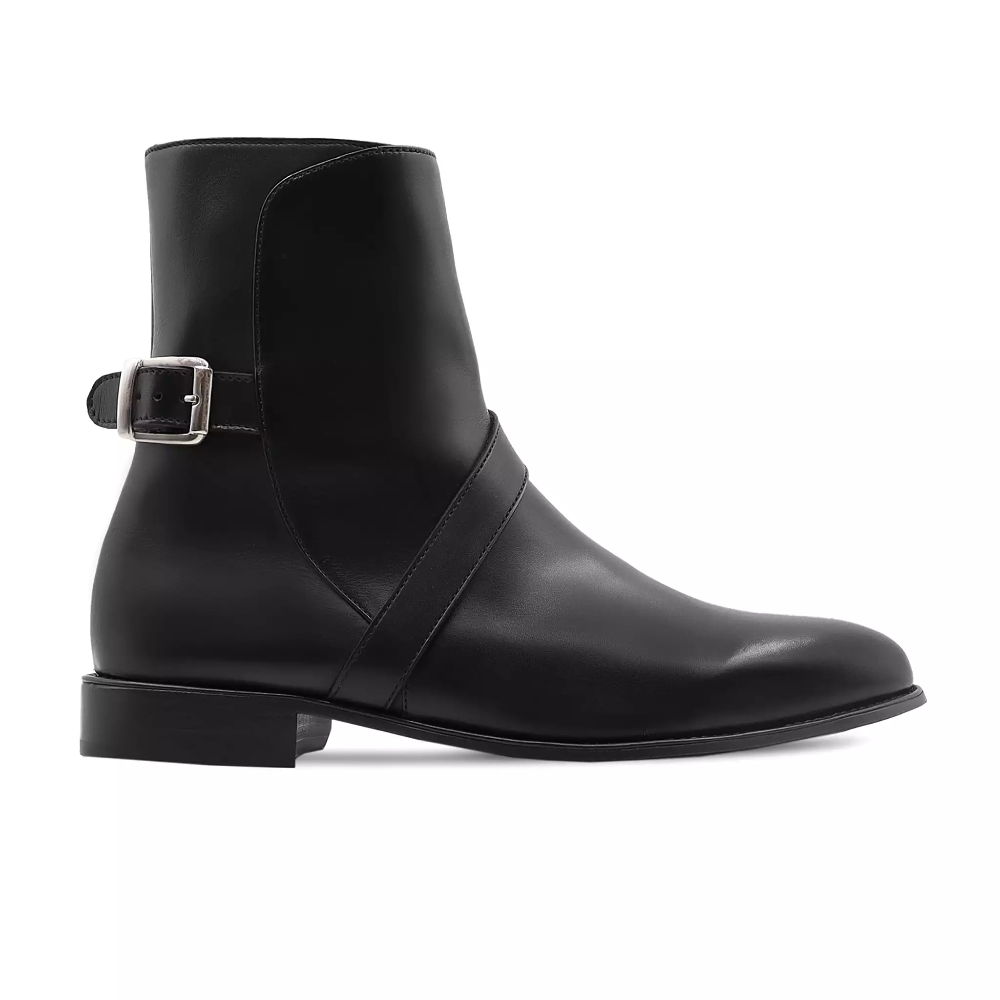 Gabor Men's Black Leather Jodhpur Boot - High-Quality & Stylish. Perfect for Any Occasion.