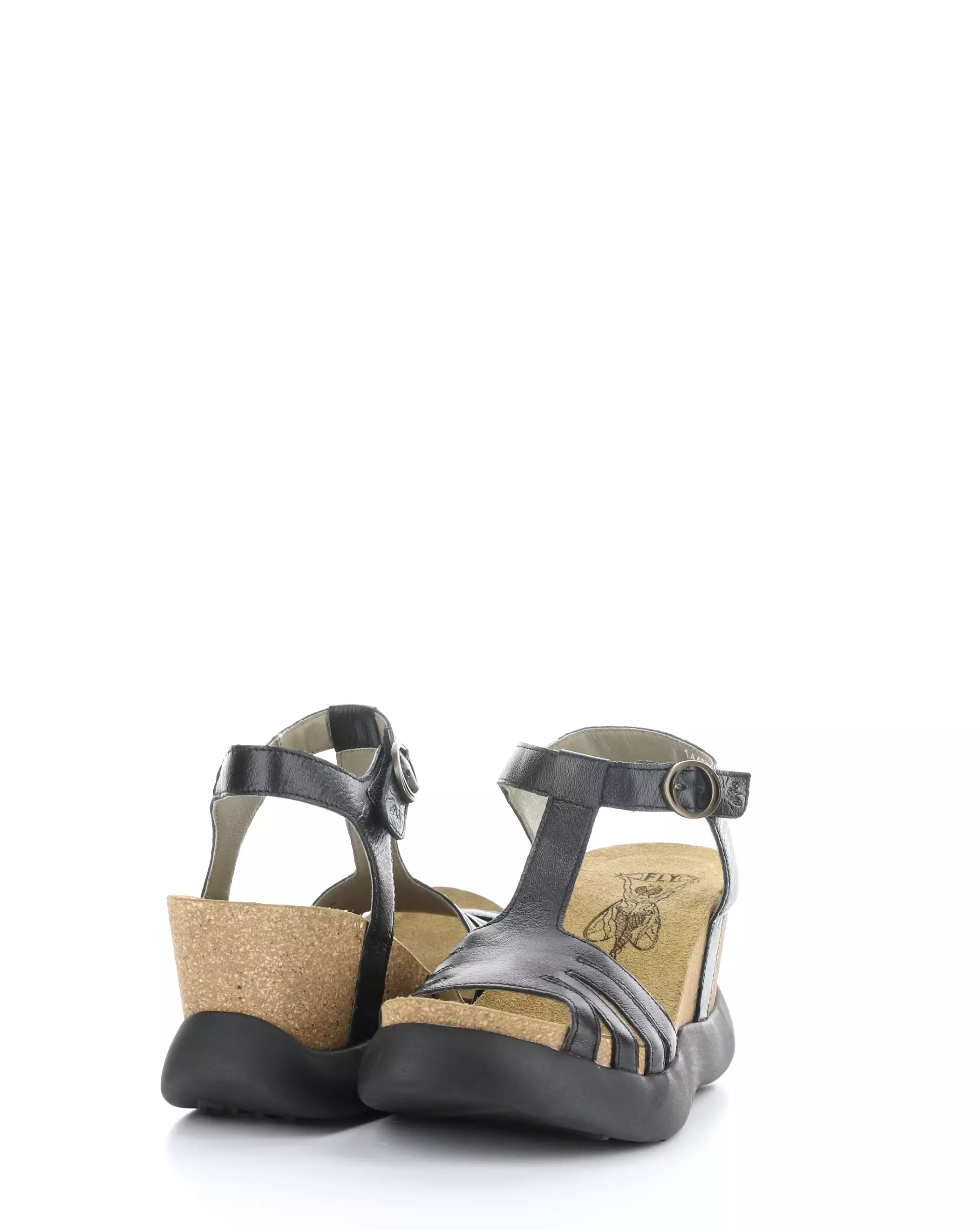 GAIT959FLY Black Velcro Sandals