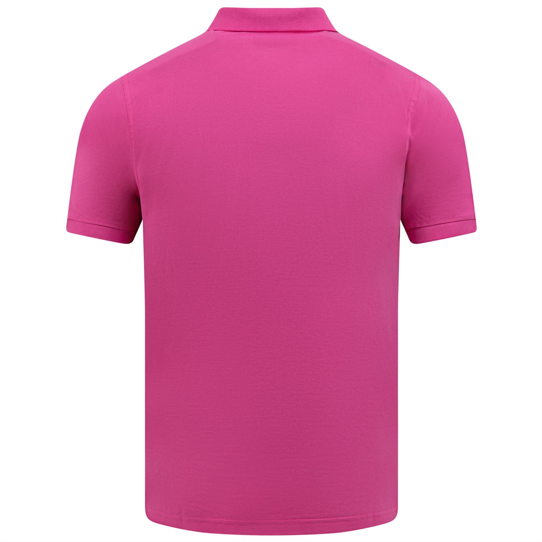 Geometric George Polo Heather Pink