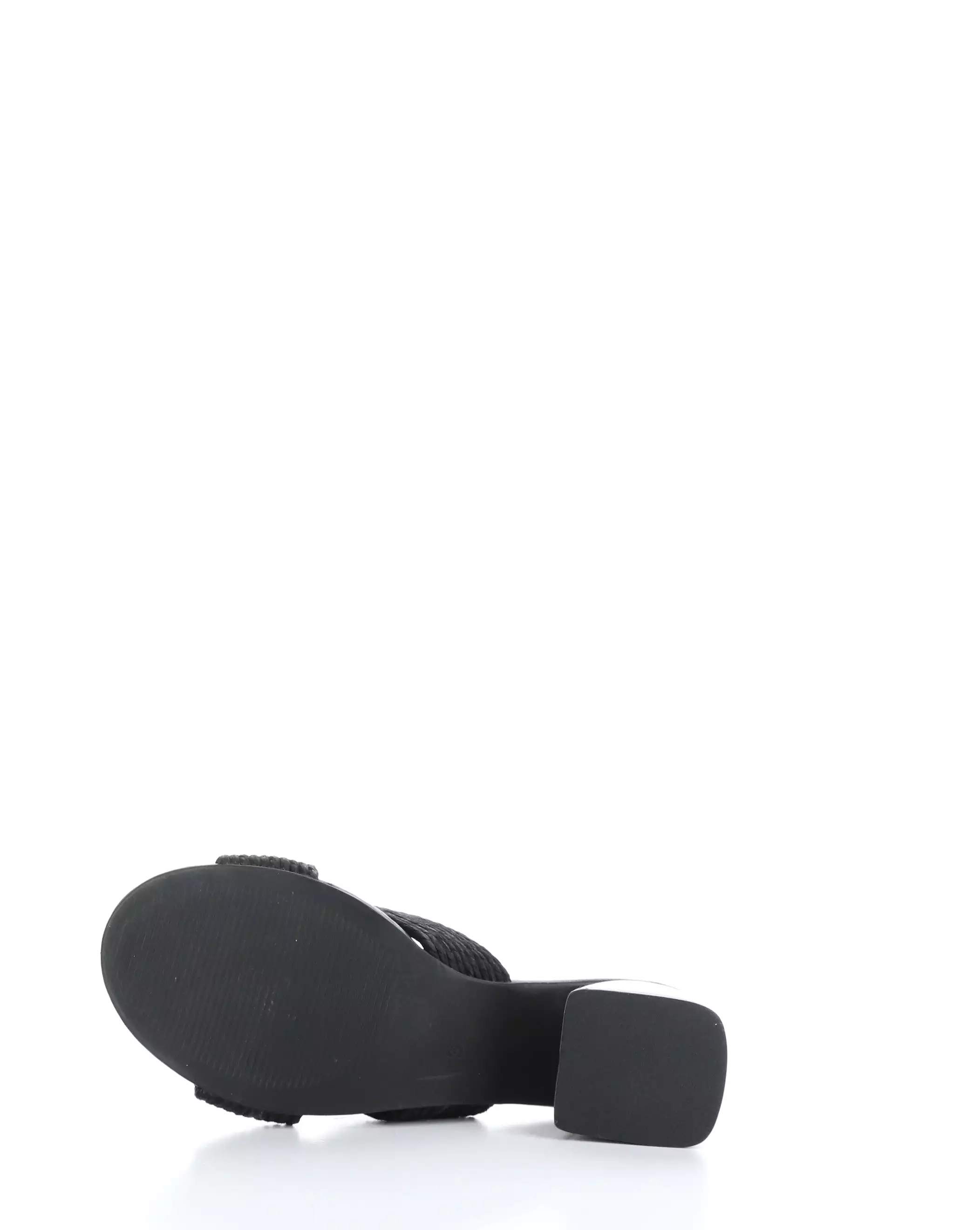 Gessa Black Slip-on Sandals - Shop Now