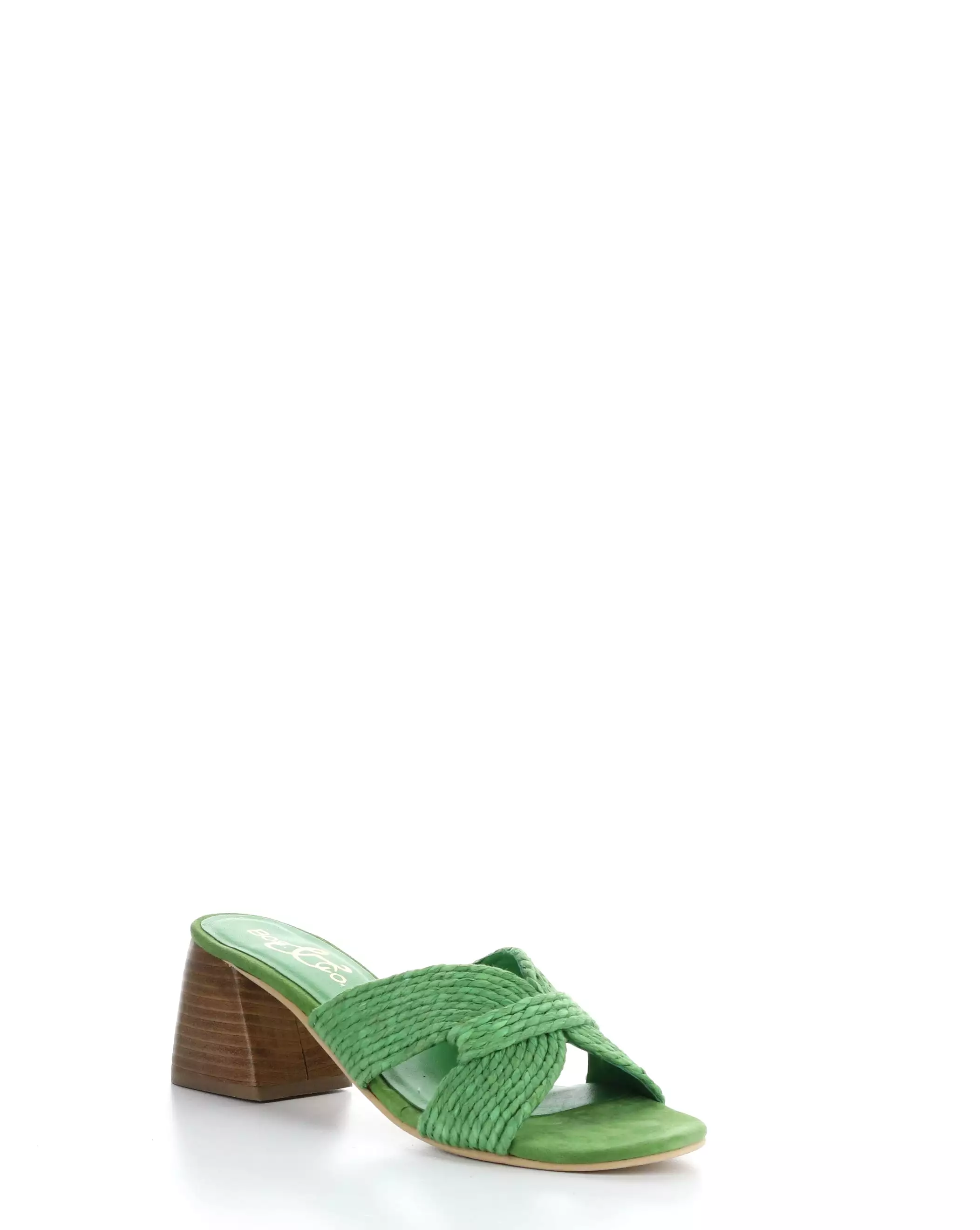 GESSA GREEN Slip-on Sandals for Women