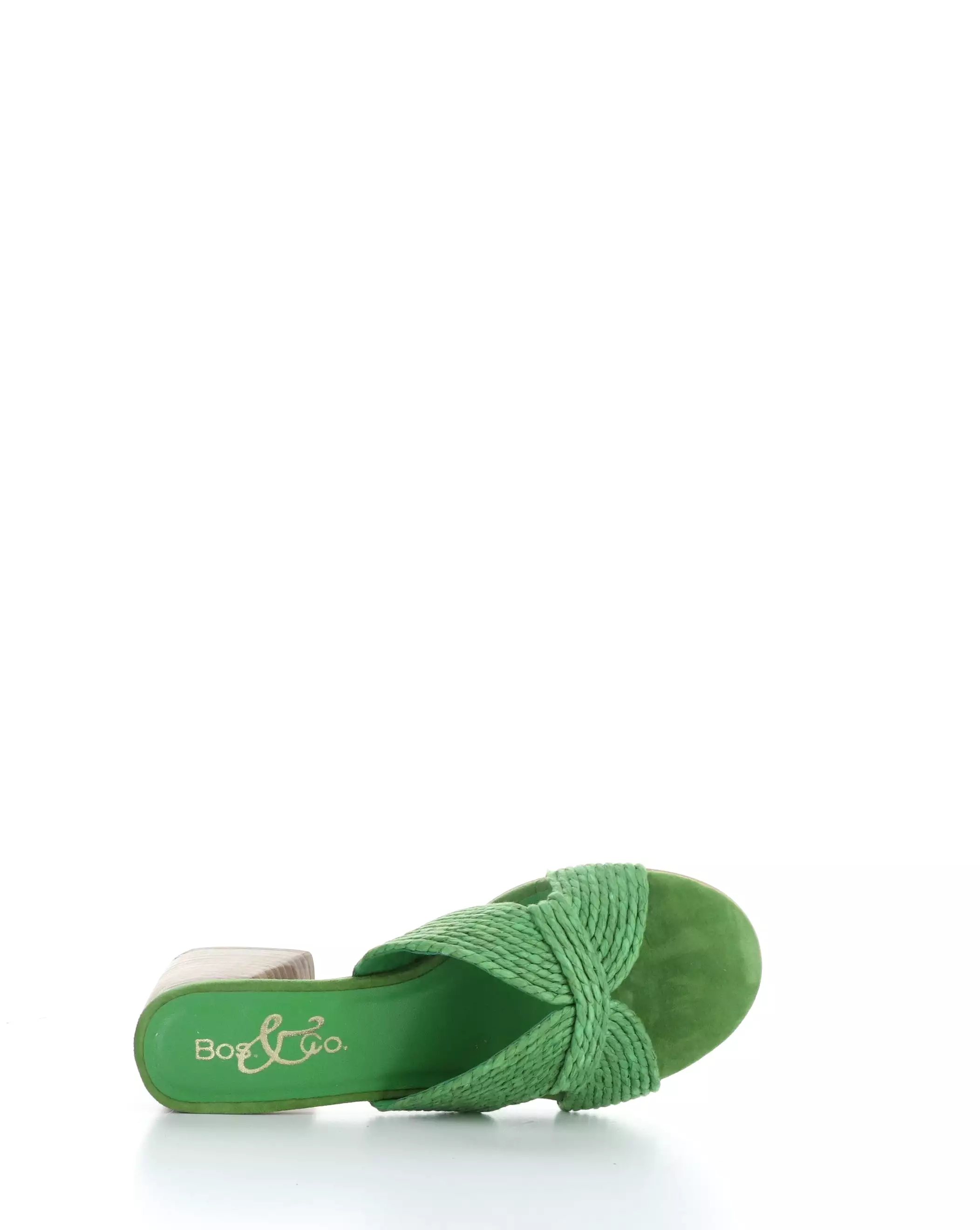 GESSA GREEN Slip-on Sandals for Women