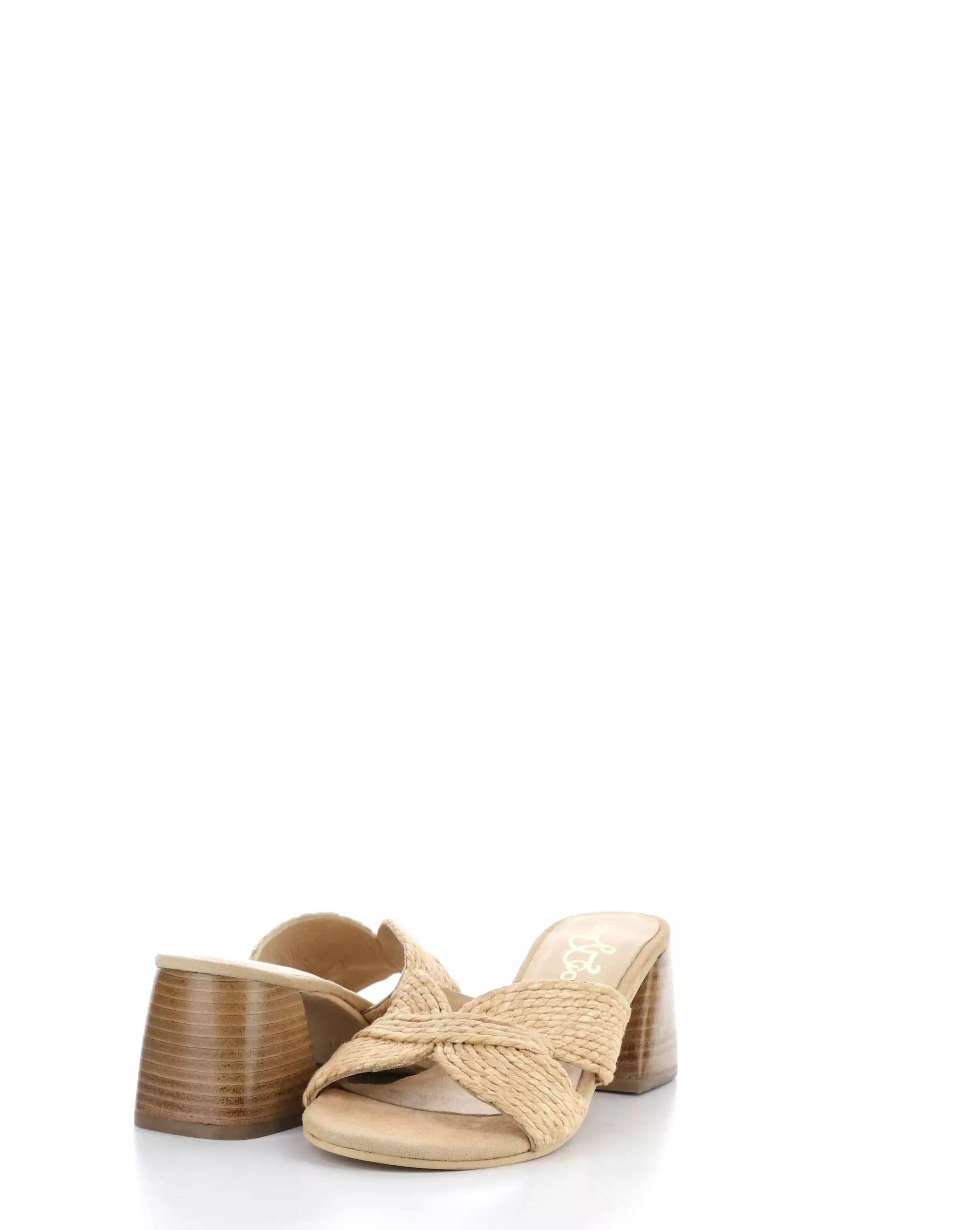 GESSA NATURAL Slide Sandals