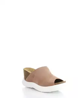 Gino Pink Slip-on Sandals