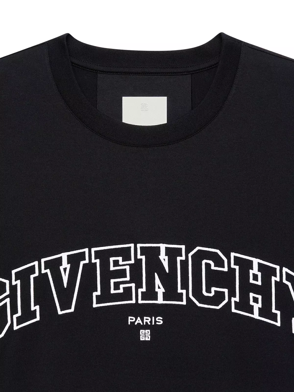 Givenchy College embroidered jersey t-shirt