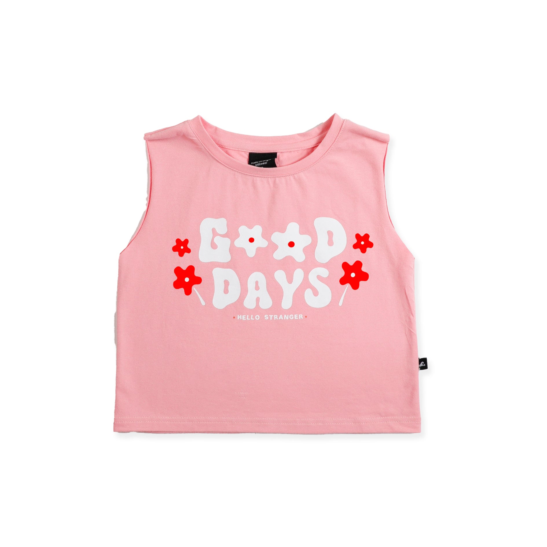 Good Days Tank Tee - Pink