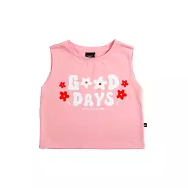 Good Days Tank Tee - Pink