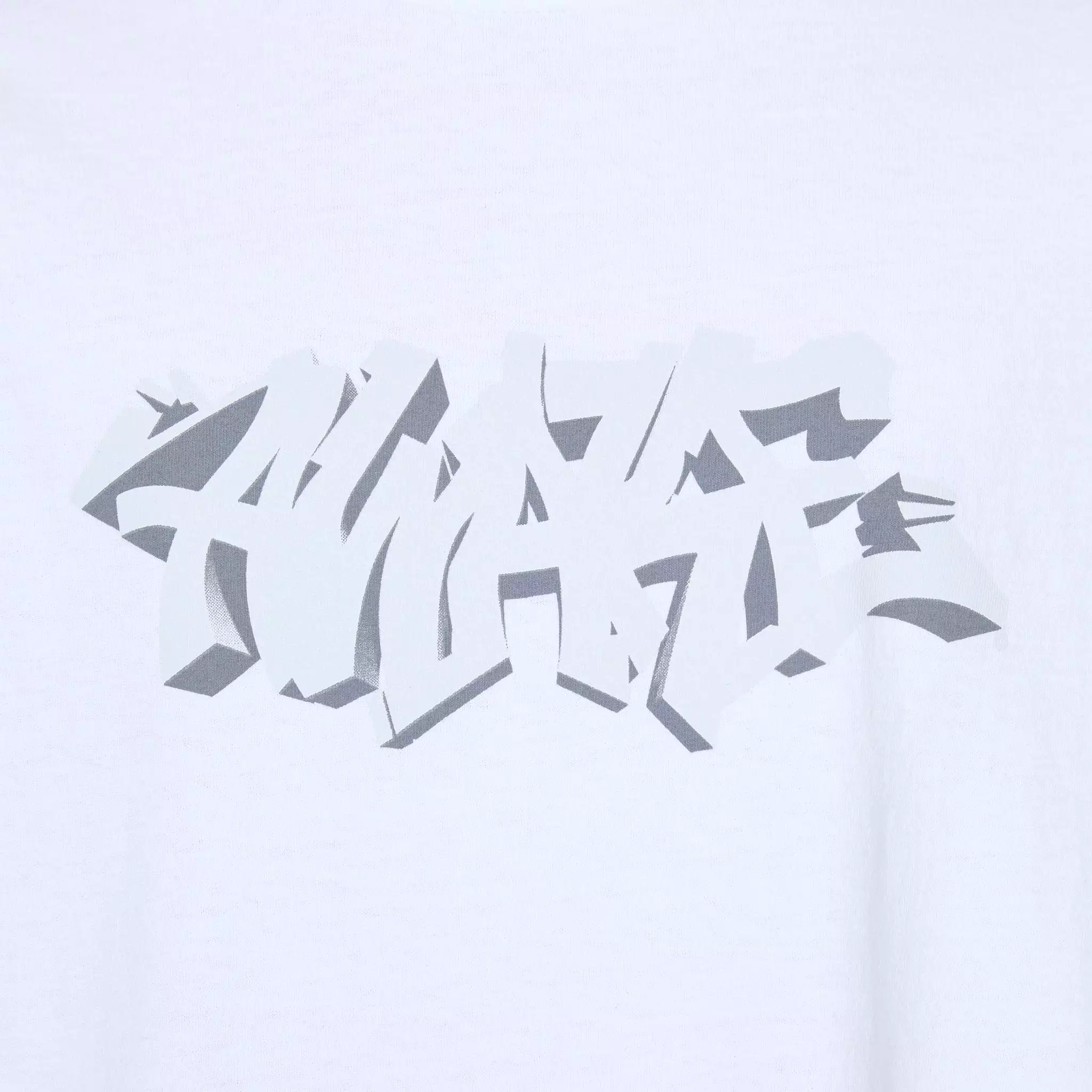 Graffiti Print White T-Shirt