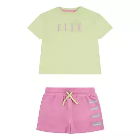 Graphic Tee and Short Set for Junior Elle