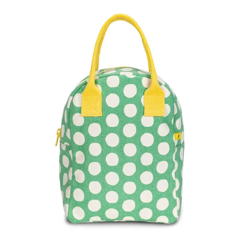 Green Dot Lunch Bag