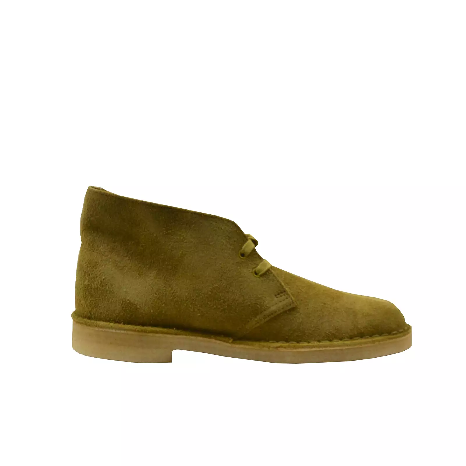 Green Suede Clarks Desert Boot 74056