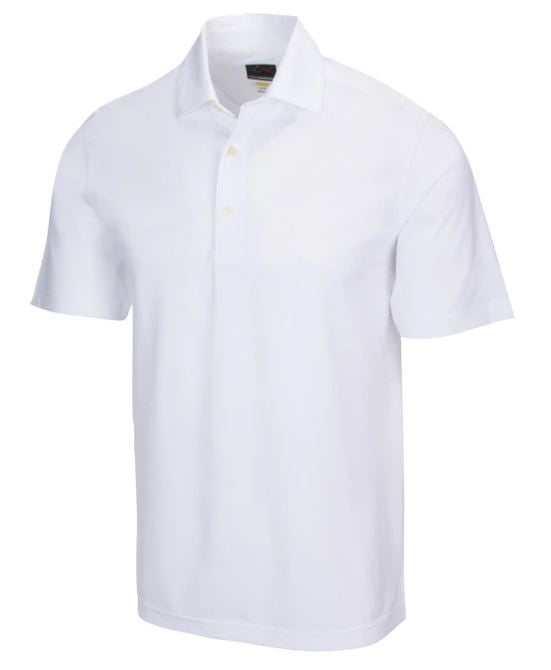 Greg Norman Men's Polo Shirt Freedom White