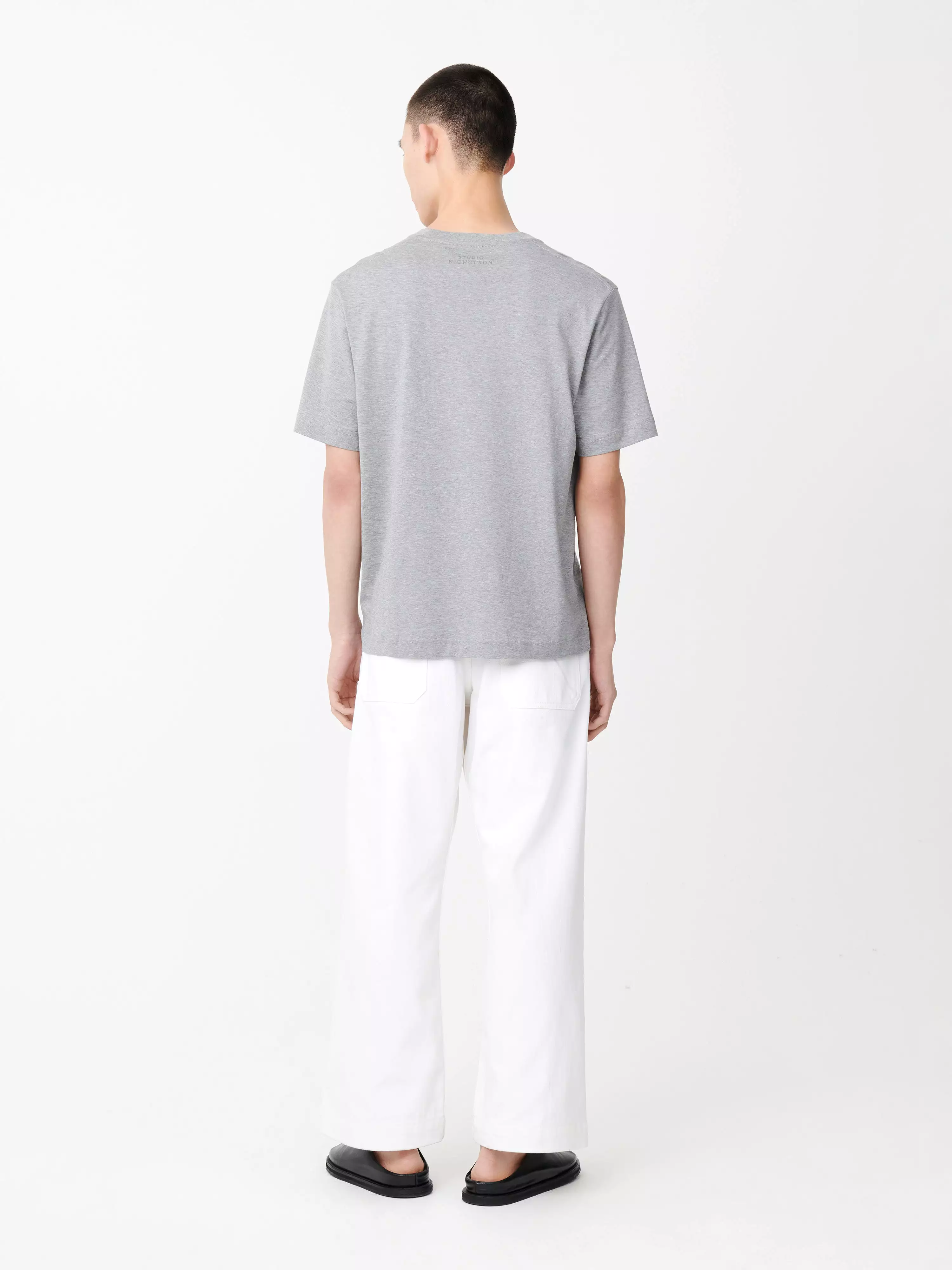 Grey Marl Bric T-Shirt