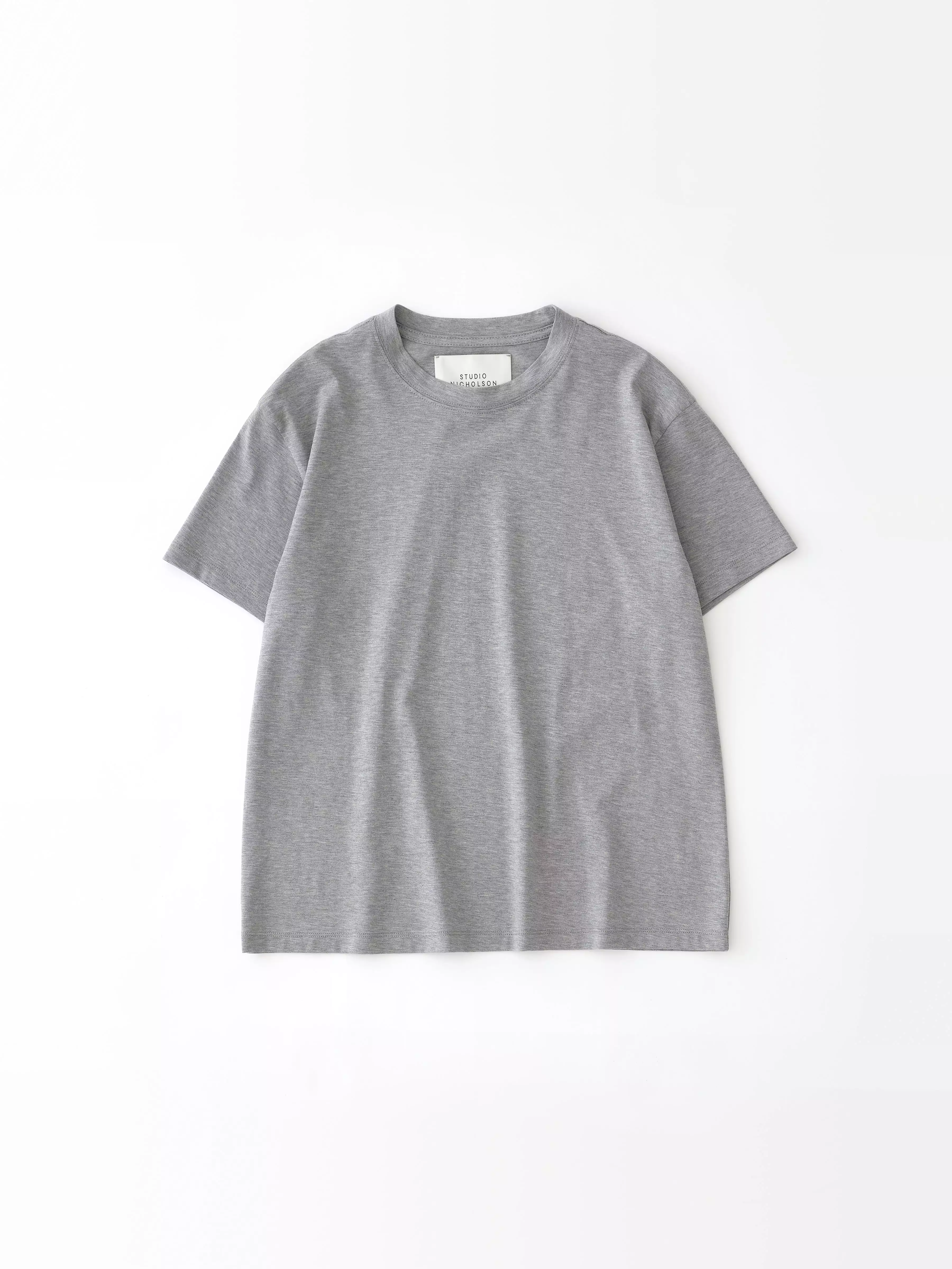 Grey Marl Marine T-Shirt