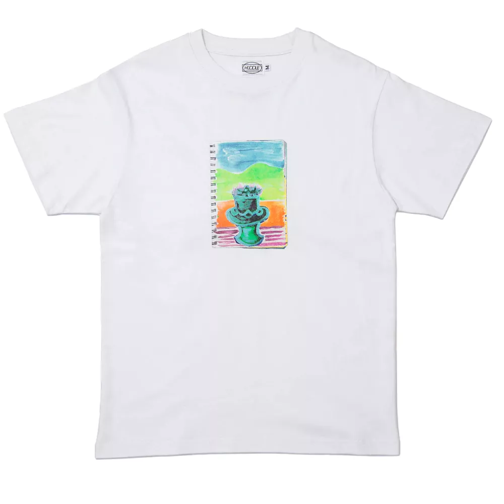 Hoddle Keegan Walker White T-Shirt - Pot Plant