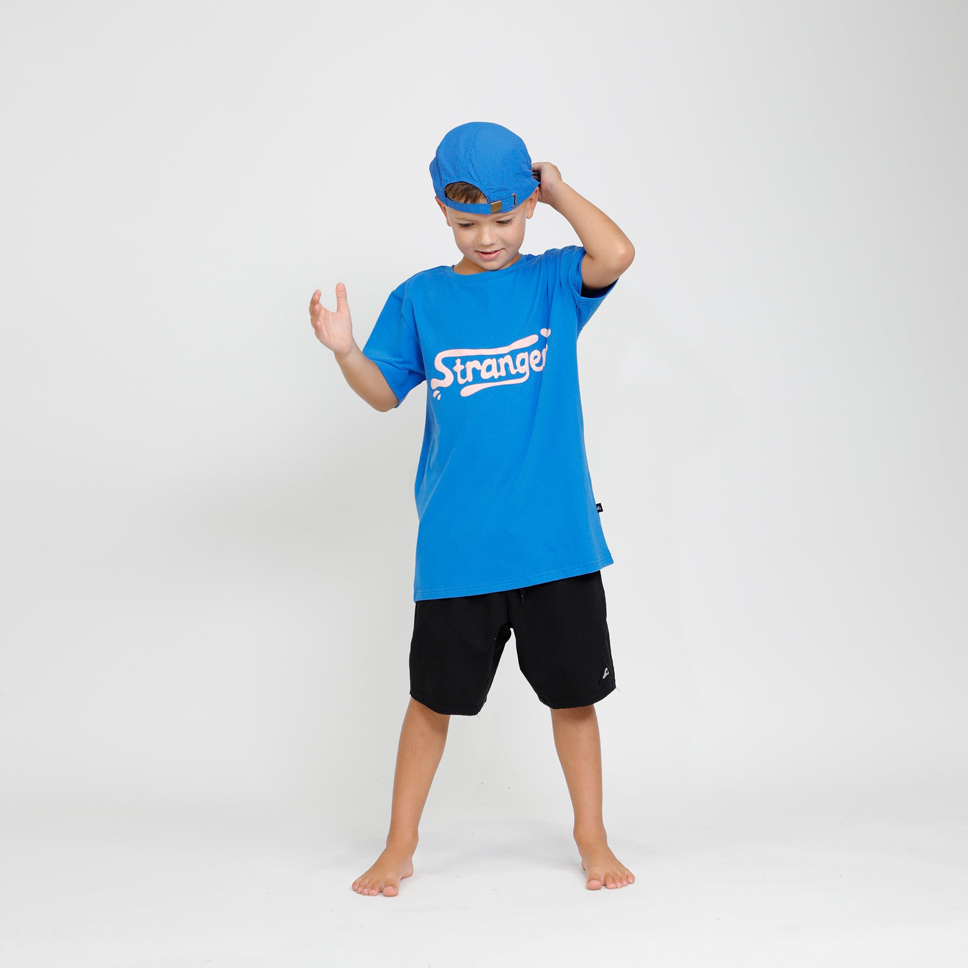 HS Strangers Short Sleeve T-Shirt - Blue