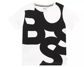 Hugo Boss Junior J25M06 10B White T-Shirt