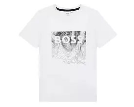 Hugo Boss Junior J25N35 10B White Cotton T-Shirt