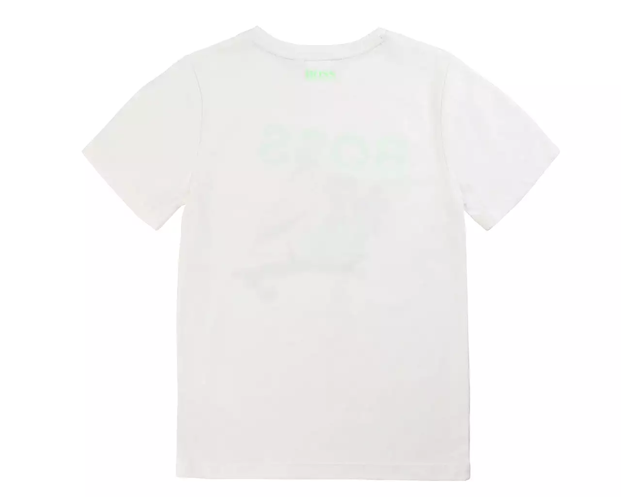 Hugo Boss Kids J25E80 10B White Crew Neck T-Shirt - Shop Now!