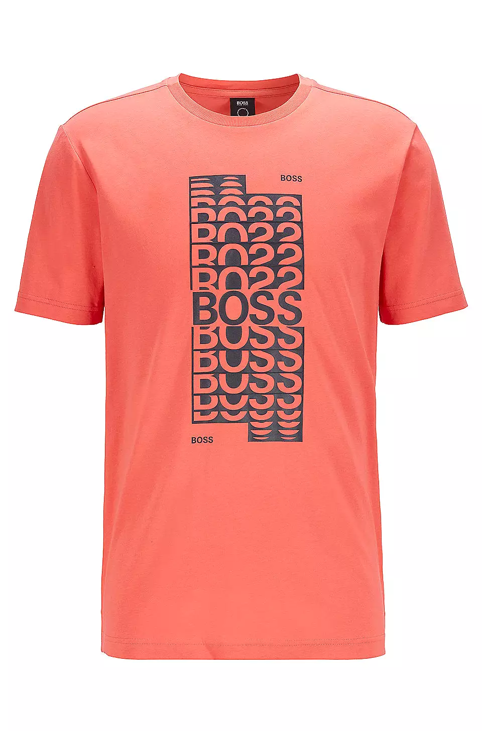 Hugo Boss Regular Fit Cotton T-shirt - Layered Logo