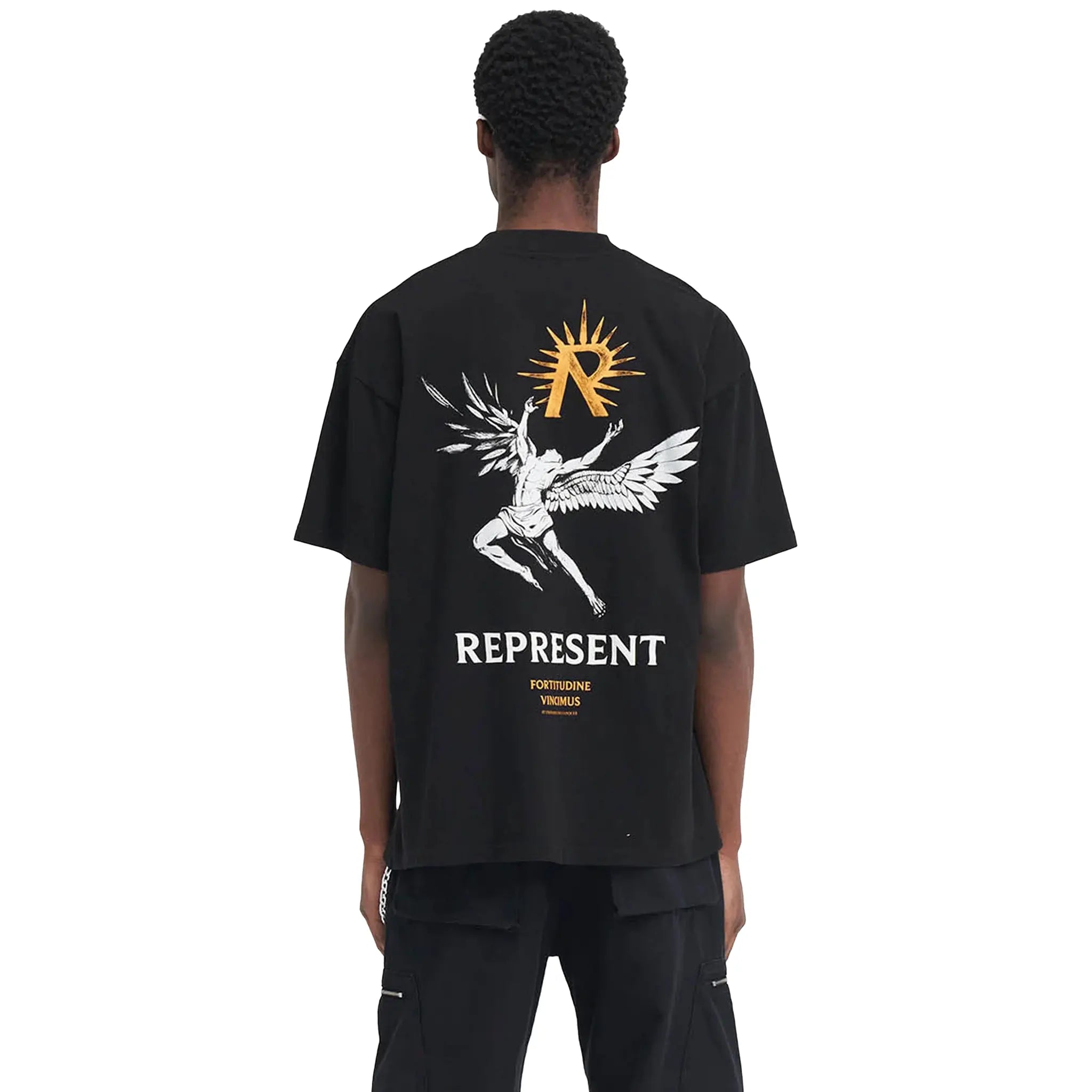 Icarus Jet Black T Shirt - Buy now!