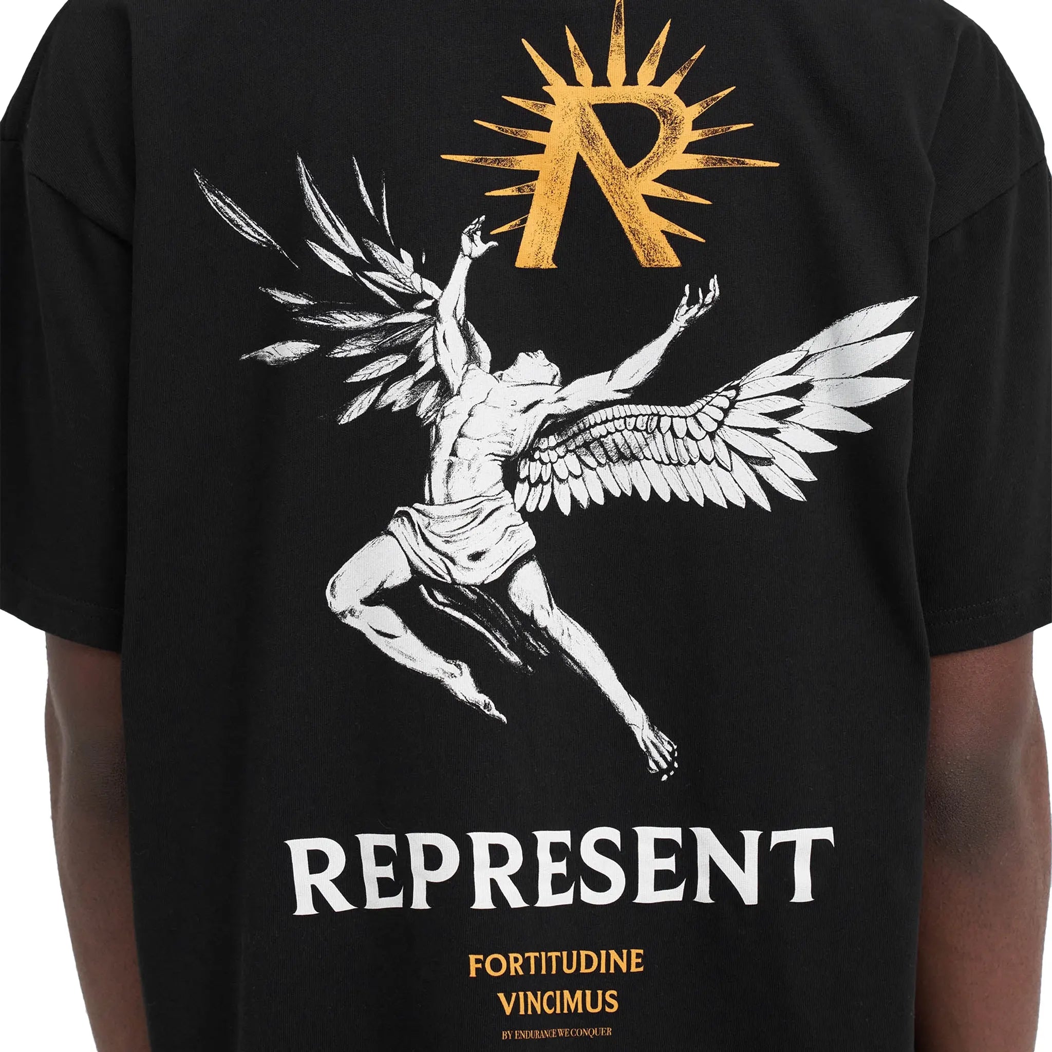 Icarus Jet Black T Shirt - Buy now!