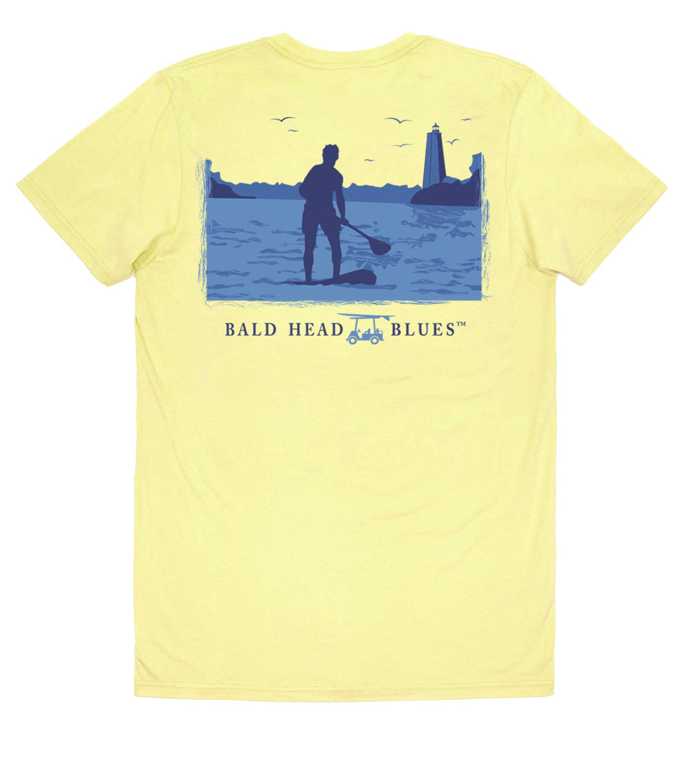 Island Tee Paddleboard Yellow