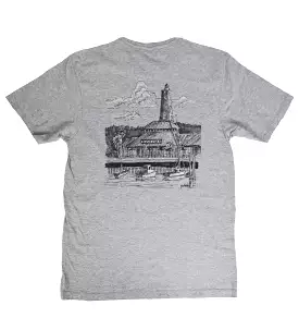 Island Tee Short Sleeve - Heather Grey