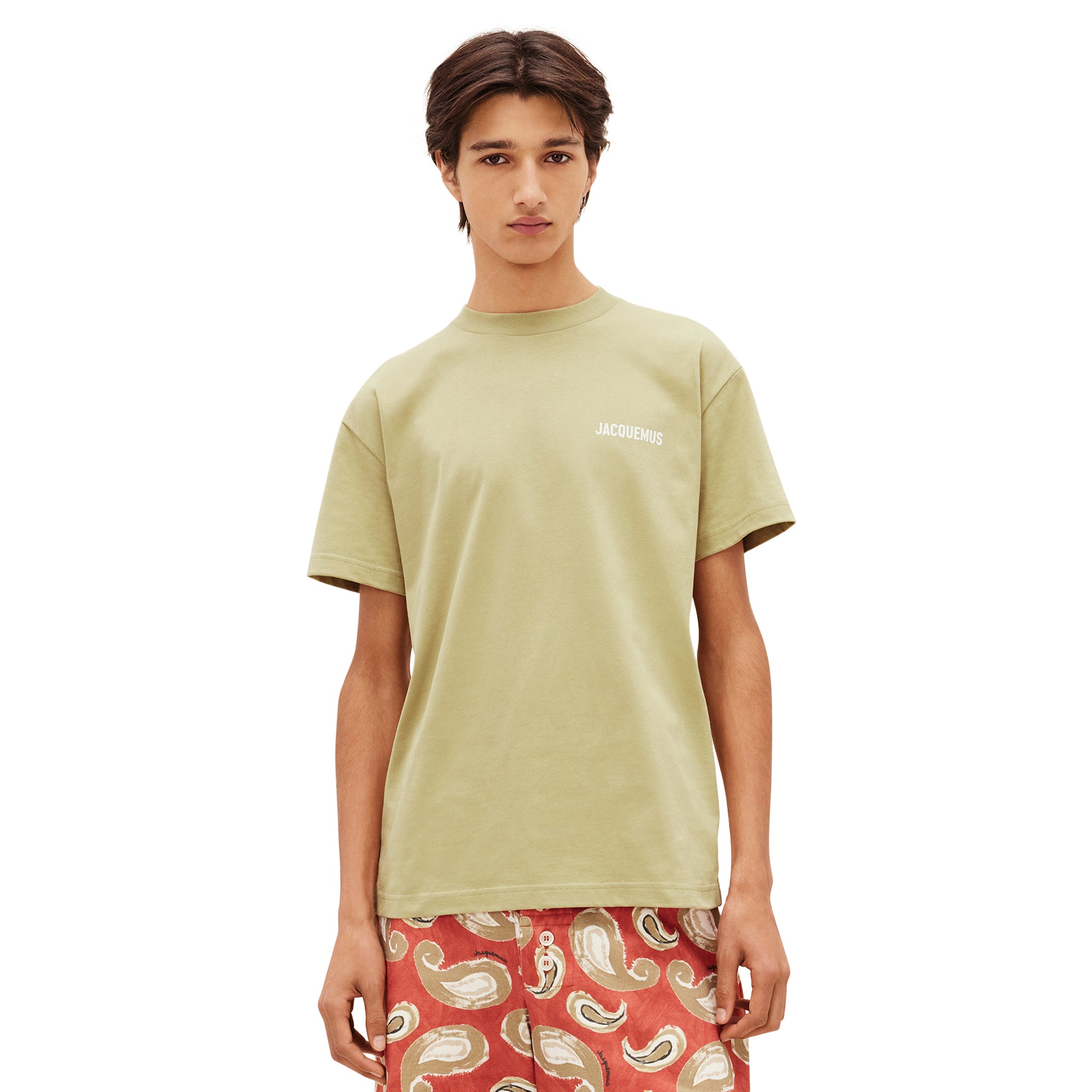 Jacquemus Light Khaki Logo T Shirt