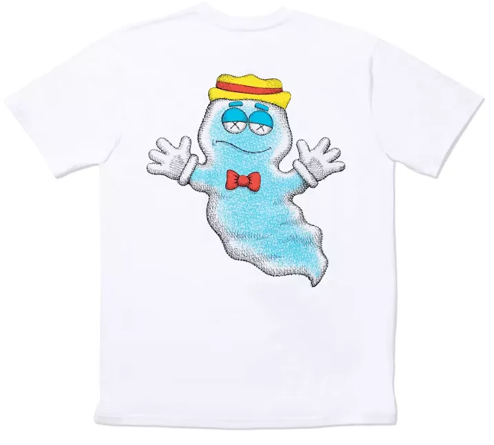 KAWS Monsters Boo Berry White T-shirt