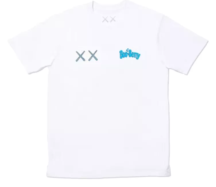 KAWS Monsters Boo Berry White T-shirt